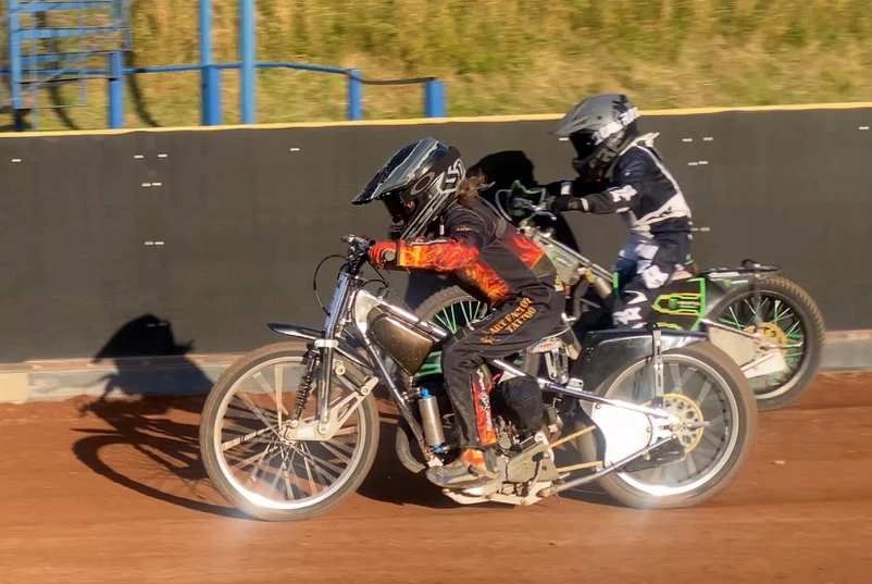 Alva Racing klar til 85 cc sæson 2026, speedway billeder fra træning i Danmark