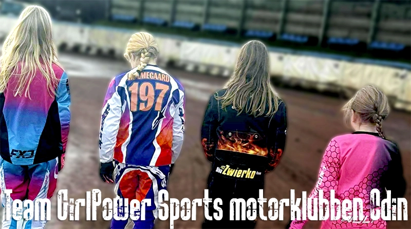 Girl Power Junior Speedway Team, speedway billeder fra træning i Danmark